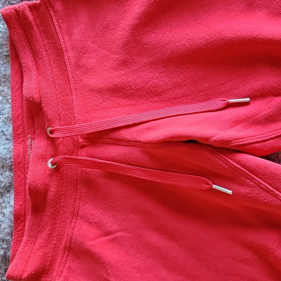 Calvin Klein Performance women's size S red fleece pants - Picture 3 of 4